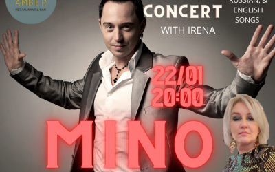 Mino Live Concert with Irena 22/01 20:00